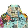 THE CONCERT II X ANIMAL MIX - THE KING II All-Over Print Unisex Long Down Jacket