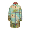 DANDELIONS All-Over Print Unisex Long Down Jacket