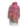 ANIMAL MIX - THE KING II All-Over Print Unisex Long Down Jacket