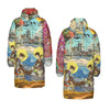 THE CONCERT II X ANIMAL MIX - THE KING II All-Over Print Unisex Long Down Jacket