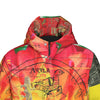 THE SITAR PLAYER II X THE FLOWERS OF THE QUEEN All-Over Print Unisex Long Down Jacket