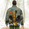 THE YOUNG KING ALT. 2 II All-Over Print Unisex Stand-up Collar Down Jacket