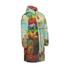 DANDELIONS X AND THIS, IS THE RAINBOW BRUSH CACTUS. II All-Over Print Unisex Long Down Jacket