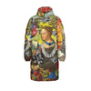 THE PLANE TECHNICIAN / UNPAINTER X THE SITAR PLAYER II All-Over Print Unisex Long Down Jacket