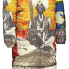 THE SITAR PLAYER II X THE FLOWERS OF THE QUEEN All-Over Print Unisex Long Down Jacket
