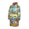 THE CONCERT II All-Over Print Unisex Long Down Jacket