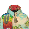 DANDELIONS X AND THIS, IS THE RAINBOW BRUSH CACTUS. II All-Over Print Unisex Long Down Jacket