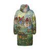 ANIMAL MIX CREATURES AND LOST SOULS AT SEA All-Over Print Unisex Long Down Jacket