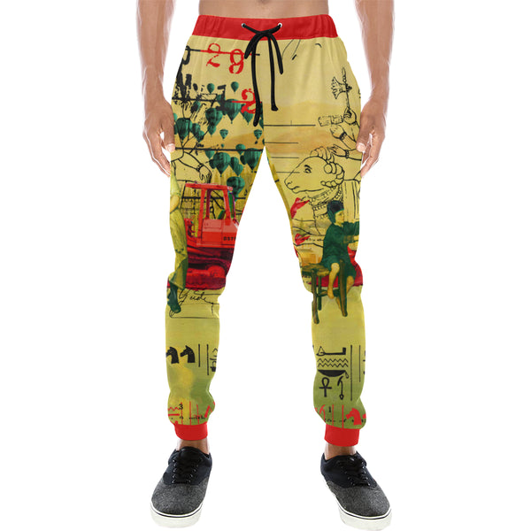 HERE, TAKE IT II Men's All Over Print Sweatpants