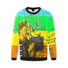 PRAYER Men's Oversized Fleece Sweatshirt
