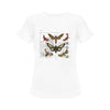 Butterflies 3 Women's Printed Cotton Tee Shirt
