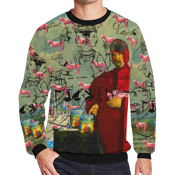 I FOUND THEM IN THERE III Men's Oversized Fleece Sweatshirt