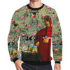 I FOUND THEM IN THERE III Men's Oversized Fleece Sweatshirt