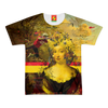 IT'S ALL ABOUT THE YELLOW FLOWER HEADDRESS Women's All Over Print Tee