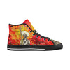 THE SITAR PLAYER Women's All Over Print Canvas Sneakers