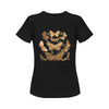 Butterflies 1 Women's Printed Cotton Tee Shirt