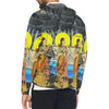 1, 2, 3 V All Over Print Windbreaker