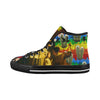 AND THIS, IS THE RAINBOW BRUSH CACTUS. II Men's All Over Print Canvas Sneakers