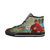 I FOUND THEM IN THERE III Men's All Over Print Canvas Sneakers