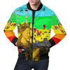 PRAYER All Over Print Bomber Jacket for Men