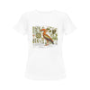 The Clever Bird Women's Printed Cotton Tee Shirt