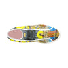 1, 2, 3 V Women's All Over Print Canvas Sneakers