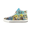 THE CONCERT II Women's All Over Print Canvas Sneakers