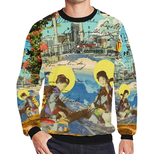THE CONCERT II Men's Oversized Fleece Sweatshirt