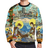 THE CONCERT II Men's Oversized Fleece Sweatshirt