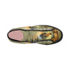 AT THE HARBOUR Women's All Over Print Canvas Sneakers