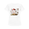 The Flamingo Women's Printed Cotton Tee Shirt