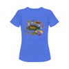 Fish 2 Women's Printed Cotton Tee Shirt