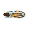 THE TWO TWINS IN BLUE AND YELLOW IV I Men's All Over Print Canvas Sneakers