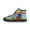THE BIG PARROT Women's All Over Print Canvas Sneakers