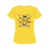 Butterflies 2 Women's Printed Cotton Tee Shirt