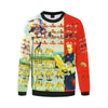 ACCORDING TO PLAN. Men's Oversized Fleece Sweatshirt