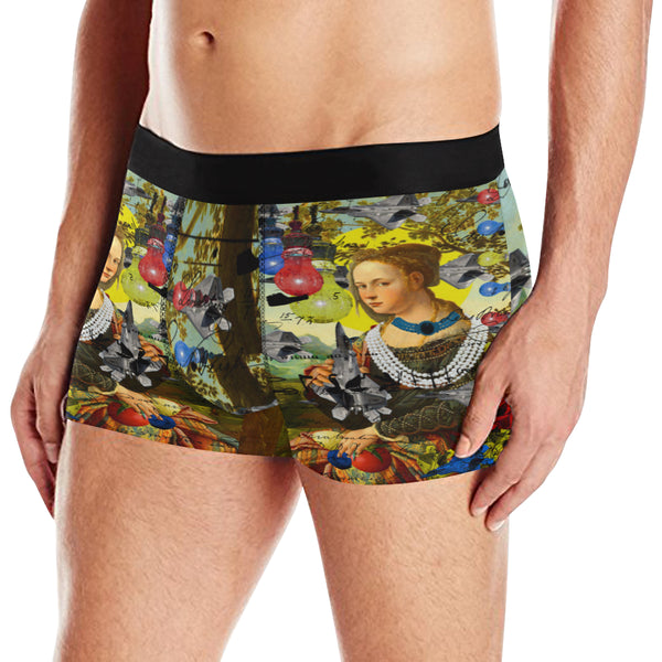 THE PLANE TECHNICIAN / UNPAINTER Men's All Over Print Boxer Briefs