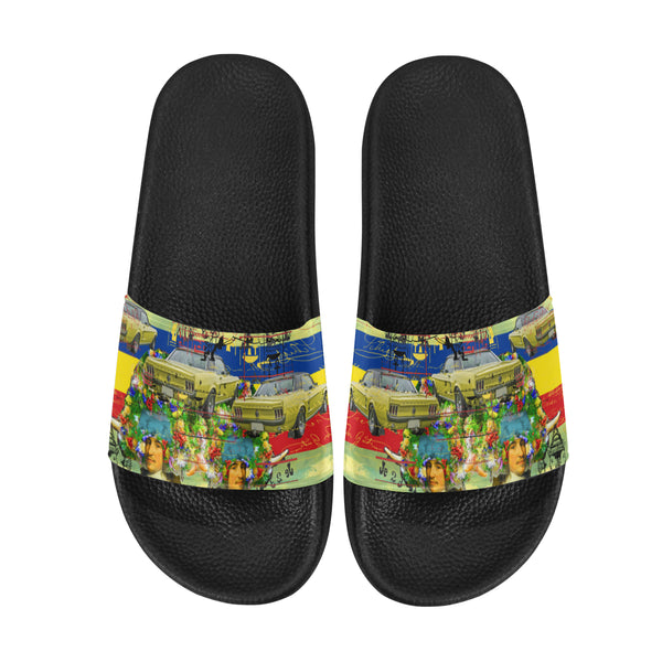 THE PARKING LOT Women's Printed Slides