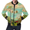DANDELIONS All Over Print Bomber Jacket for Men