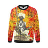 THE SITAR PLAYER Men's Oversized Fleece Sweatshirt