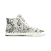 MAP AND SOME ILLUSTRATIONS Men's All Over Print Canvas Sneakers