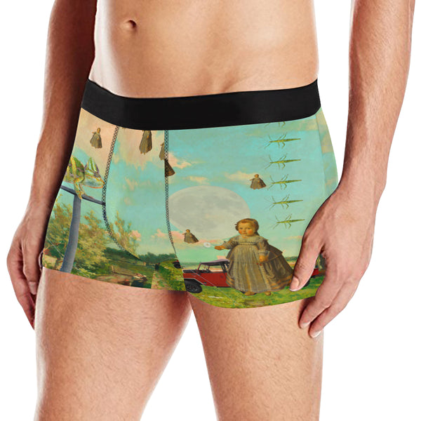 DANDELIONS Men's All Over Print Boxer Briefs