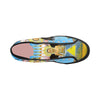 ROCKET GIRL II Women's All Over Print Canvas Sneakers