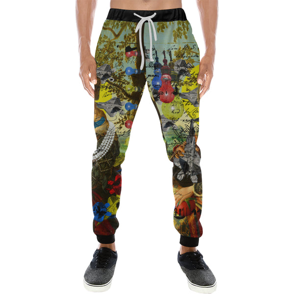 THE PLANE TECHNICIAN / UNPAINTER Men's All Over Print Sweatpants