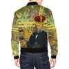 THE FOUR CROWNS All Over Print Bomber Jacket for Men