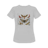 Butterflies 3 Women's Printed Cotton Tee Shirt