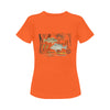 Fish 1 Women's Printed Cotton Tee Shirt