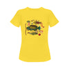 Fish 2 Women's Printed Cotton Tee Shirt