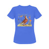 Pigeon and Cactus Women's Printed Cotton Tee Shirt