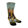THE YOUNG KING ALT. 2 II Unisex Mixed-Fabric Socks